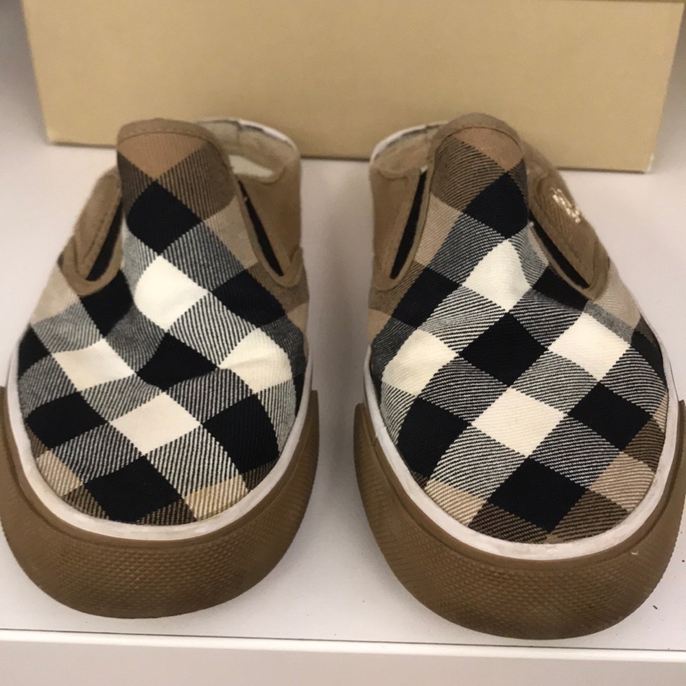 Burberry slip on sneakers